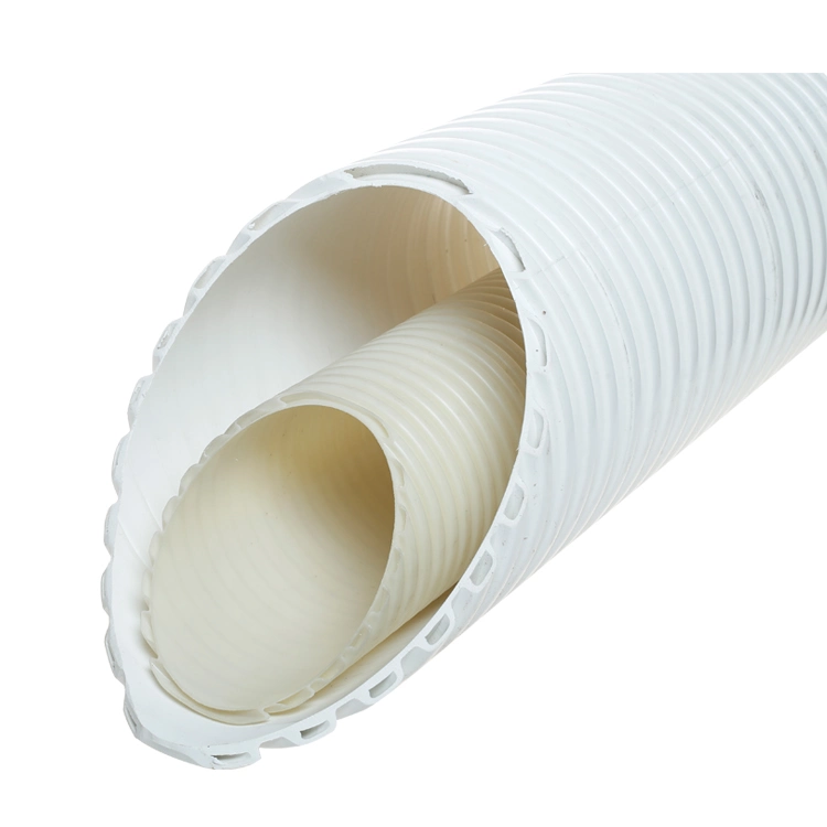 Jubo PVC Corrugated Sewage Pipe UPVC Double Wall Drainage Pipe