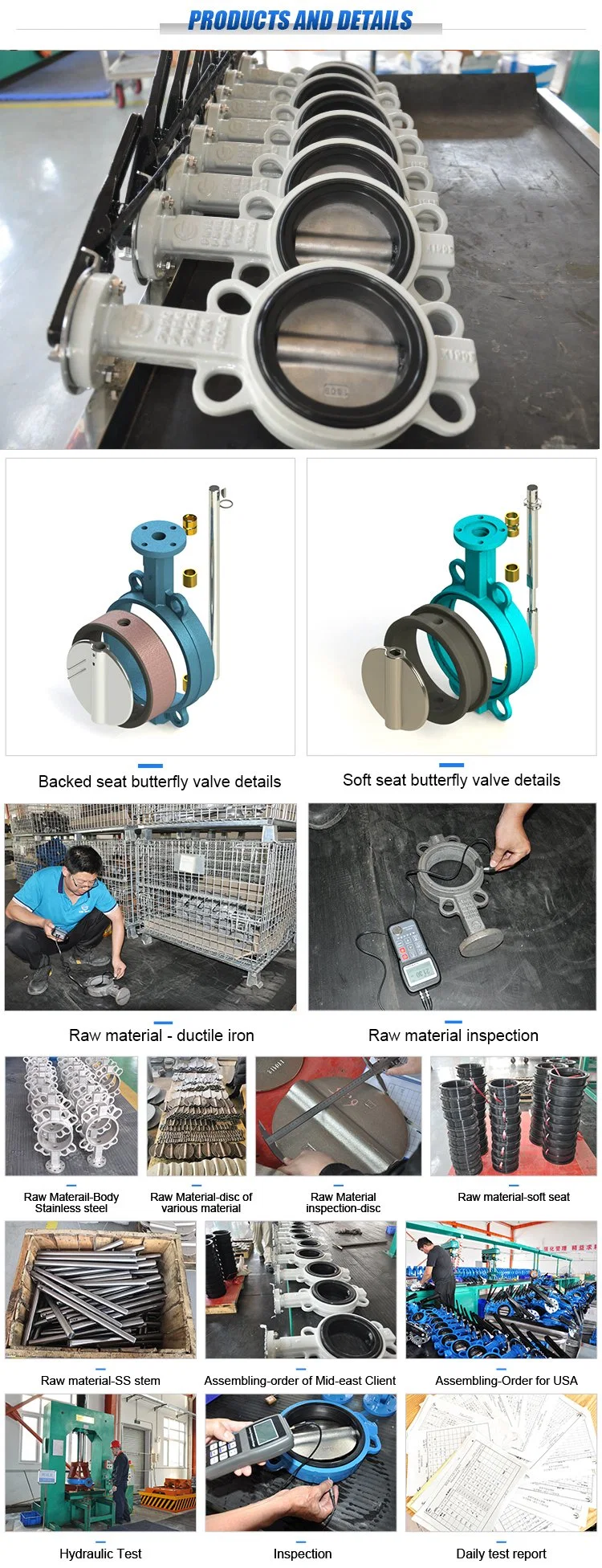 Carbon Steel Wcb Epoxy Wras Approved Wafer Connection Butterfly Valve From Manufacturer