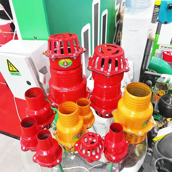 工場ホット販売パイプチェックバルブポンプフットバルブ水吸引バルブ